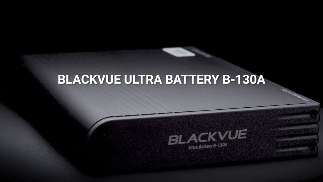 BlackVue Ultra Battery B-130A Promo Video